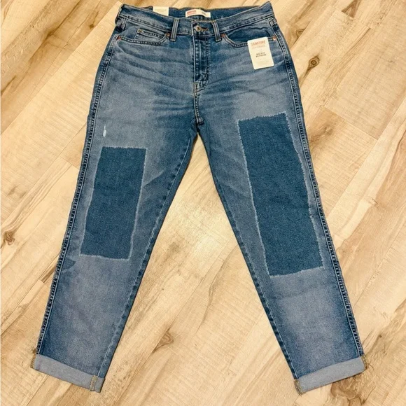 Levi’s Strauss Signature Mid-Rise Boyfriend Jeans - Picture 4 of 6